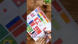 all countries flag drawing series part 19 | Philippines | #shorts #flag #philippines