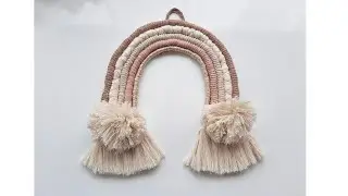 #macramerainbow #makrome #rainbow MAKROME GÖKKUŞAĞI | MACRAME RAİNBOW | rainbow wall hanging   | DIY