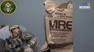 ИРП Армии США МЕНЮ 10 MRE MENU 10 CHILI AND MACARONI