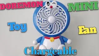 latest Doraemon Mini Kids Toy Fan Fun Playing Doraemon | best doraemon fan | Chargeable electric fan
