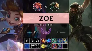 Zoe Top vs Gangplank - EUW Master Patch 14.14