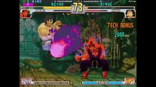 SFIII 3RD STRIKE: PIKACHUAKUMA ( AKUMA ) VS kokujinsbrother ( HUGO ) FIGHTCADE FT5 SET