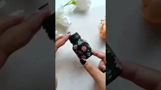 Mini Bottle Art 🌸✨💕