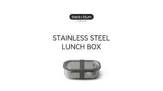 STAINLESS STEEL LUNCH BOX LARGE