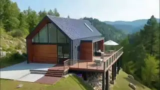 Prefabricated Aframe House Design