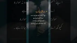 Hazrat Ali ne farmaya | Hazrat Ali (R A) best Quotes #quotes #urdu #HazratAli #sayings #aqwal #yt