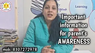 Important information for Parents AWARENESS | Special Childrens AWARENESS | Autism | ADHD #yt