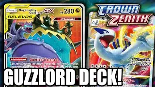 &iexcl;Guzzlord & Naganadel en 2023! - Tag Teams deck - PTCG LIVE Crown Zenith/Cenit Supremo