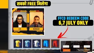 FREE FIRE REDEEM CODE TODAY 6 JULY | FREE FIRE REDEEM CODE | FF REDEEM CODE TODAY