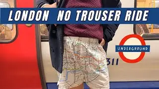 London No Trousers Tube Ride 2026