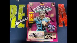 2021 Absolute Football Blaster Box Opening!! Searching For Rookies and Hoping For A Kaboom!!