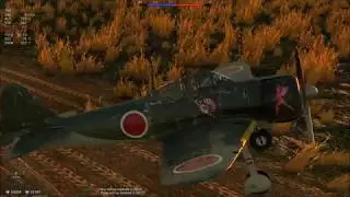 War Thunder, Enduring Confrontation 2, A6M2 highlights with new sound effects.
