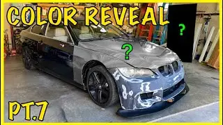 Vinyl Wrapping Our BMW 335i in Avery&rsquo;s Gloss Radioactive Green | Part 7 | Building a 335i