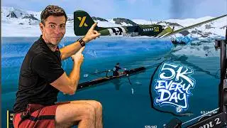 5K Every Day - Dec 22 | Easy Follow Along Rowing Workout | 20 Mins on EXR Rowing App