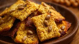 Easy Chickpea Snack! No Flour, No Frying, Super Crunchy