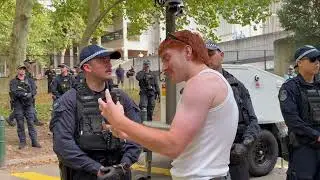 Anti-Herzog Crowd Gathers at Sydney Police Station After Protest Crackdown