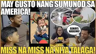 MAY GUSTO NANG SUMUNOD SA AMERICA! MISS NA MISS NA NIYA TALAGA! FILIPINO-INDIAN FAMILY ❤️