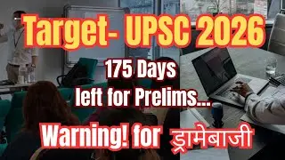 175 Days Left #upsc #ias #ips #lbsnaa #history #geography #currentaffairs #motivation #youtubevideo🔥