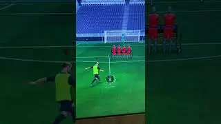 Ronaldo 🔝 bins knuckle ball free kick #fc24 #easportsfc #football #fifa #futhead