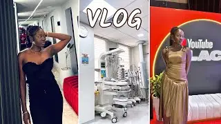 LIFE OF A DOCTOR IN LAGOS #20 | FUN YOUTUBE EVENT | NIGHT SHIFTS | STARTING GYM | WORK PARTY