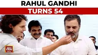 Rahul Gandhi Celebrates 54th Birthday with Congress Leaders | India Today