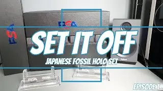 SET IT OFF! Ep1 - Complete Fossil Holo Set PSA 10 Showcase - prices + more