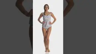 Swim Systems Compass Crossroads Tankini Top (D/DD Cup) | SwimOutlet.com