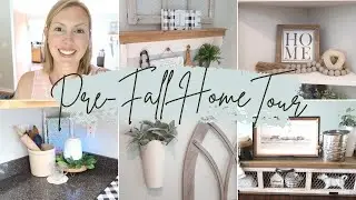 PRE-FALL HOME TOUR | NEUTRAL FARMHOUSE DECOR IDEAS