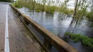 Angry Skies&mdash;Hurricane Florence and Tropical Storm Michael Over Raeford North Carolina