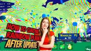 Ff free garden rainbow glitch how to grow fast and easy #rainbow freefire #freegardening #garden