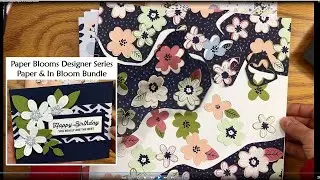 Sale-a-bration Paper Blooms Designer Paper & In Bloom Bundle