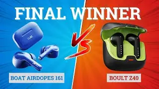 boAt Airdopes 161 vs Boult Z40 🔥 Best TWS Under ₹1200?