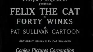 Forty Winks (1930) Correct Speed and Perfect sync
