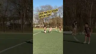Practice day ⚽️Teamwork makes the dream work 💪 #shorts #soccer