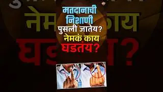 Election Update : मतदानाची शाई पुसली जातेय ? | Vishaych Bhari