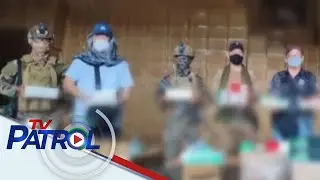 P1.425-B halaga ng mga smuggled na sigarilyo nasabat sa Indanan, Sulu | TV Patrol