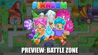 Social MMO - Pixadom PvP Battle ⚔️