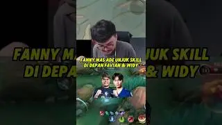 Favian sampe kaget lihat fanny mas ade🗿 #mobilelegends #mlbb #mpls14 #teamliquid #set1awanade #mpl
