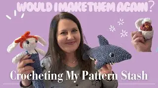 What I Crocheted This Week | All New To Me Patterns #crochet  #amigurumi  #crochetpatterns 