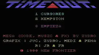 Time Out (Zafiro/New Frontier 1988) - MSX