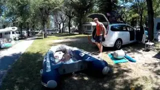 HonWave T35 Honda outboard BF10 timelapse