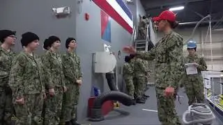 Navy Boot Camp Seamanship Training at Naval Station Great Lakes