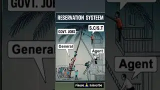Reservation system of India 🤔🧐 #reservationsystem  #trending #shorts