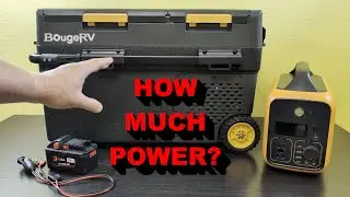 How Much Power Does This 12 Volt Refrigerator Really Use?