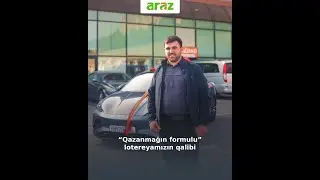 &ldquo;Qazanmağın formulu&rdquo; lotereyamızın qalibi Sabir Sabirli 