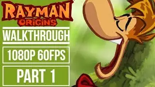 RAYMAN ORIGINS Gameplay Walkthrough Part 1 No Commentary (1080p 60fps)