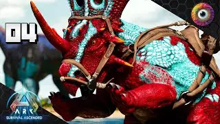 Styracosaurus Tame! The Great Boating Adventure Pt 2 - Ark Ascended Modded Ep 04