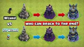 Ice Wizard VS Wizard VS Wizard Tower | Clash of Clans
