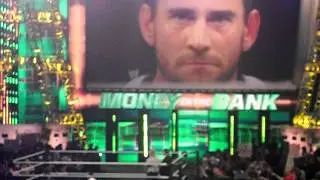 CM Punk and John Cena Entrance at Money in the ban