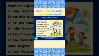 Wind Song! #nurseryrhymes  #kids #kindergarten #singalong  #notesnlines #NotesnLines #bhfyp